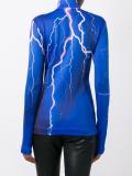 zipped fitted jacket