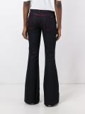 flared stretch jeans