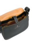 'Tea Rose Applique' saddle bag