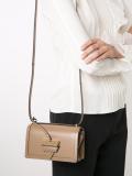 triangle detail shoulder bag