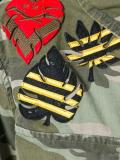camouflage military jacket