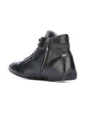 lace up hi-top sneakers