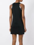 frayed insert dress