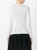 floral placket cardigan 