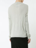 Crater knit sweatshirt