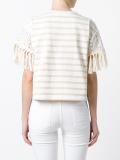 fringed T-shirt