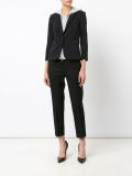 hooded blazer 