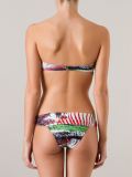 print bandeau bikini