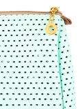 open knit pouch