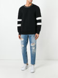 distressed jeans