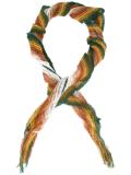 striped knit scarf