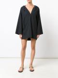 hooded beach cover-up