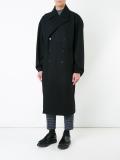 双排扣大衣