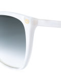 oversize gradient square sunglasses