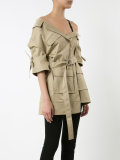 belted jacket