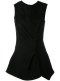 sleeveless knot detail top