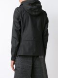 hooded shell jacket