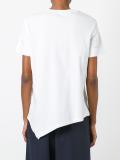 asymmetric hem T-shirt