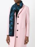 floral print scarf