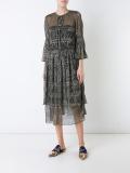 'Ave Maria' ruched dress