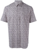 pattern short sleeve shirt