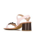 sandals with chain detailing