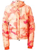 camouflage hooded padded jacket