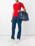 two way zip shoulder bag