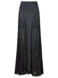 knitted long skirt