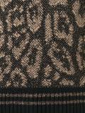 animal pattern knitted top