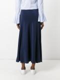 side split midi skirt