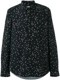 allover dots print shirt