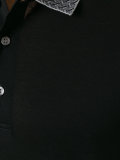 collar detail polo shirt