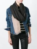 frayed edge scarf