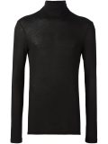 turtleneck slim-fit sweatshirt