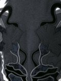 velvet patchwork sweatshirt