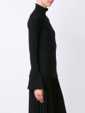 textured roll neck jumper