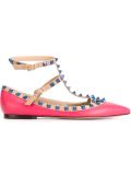 'Rockstud'平底鞋
