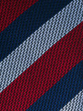 diagonal stripe tie 