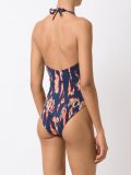 v-neck swimsuit