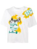 skateboard print t-shirt