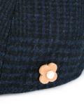 houndstooth pattern beret