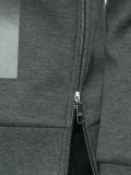 printed hooded sweater