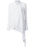 asymmetric hem long shirt