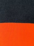 colour block knit rollneck