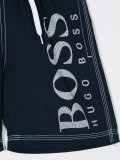 logo print swim shorts 