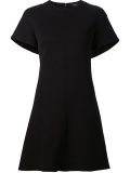 shortsleeved flared dress