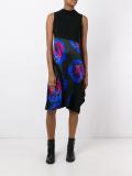 rose print dress