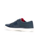 embroidered logo sneakers