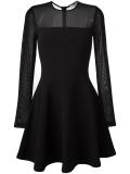 tulle panel dress